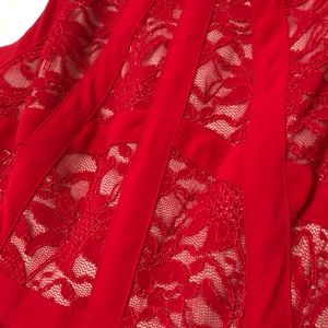 Red Lace Dress